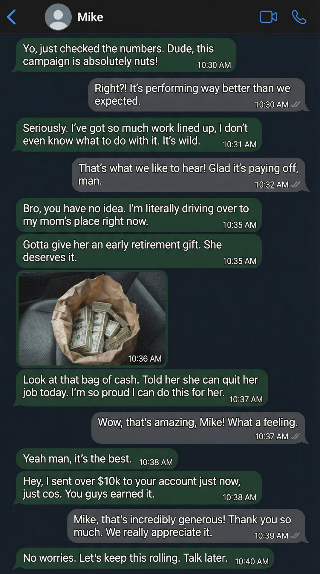 Client proof screenshot from Kevin
